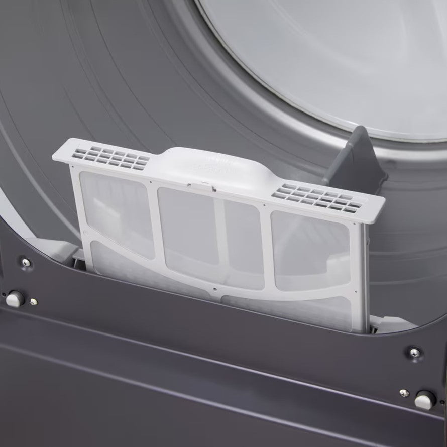 LG - 7.3 cu. Ft Electric Dryer in Graphite - DLE8400BE