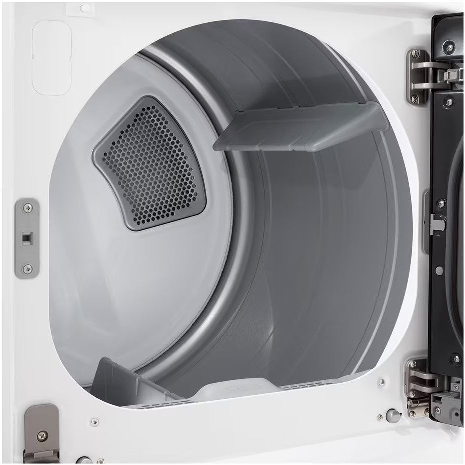 LG - 7.3 cu. Ft Electric Dryer in White - DLE8400WE