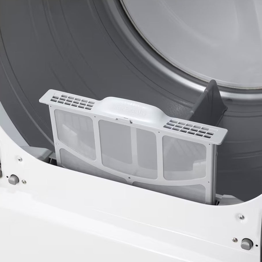 LG - 7.3 cu. Ft Electric Dryer in White - DLE8400WE