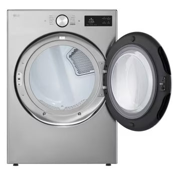 LG - 7.4 cu. Ft Vented Electric Dryer in Stainless - DLEX5800V