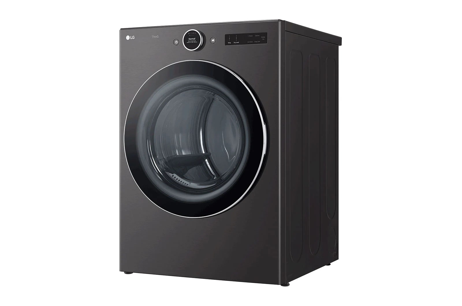 LG - 7.4 cu. Ft Electric Dryer in Black Stainless - DLEX6700B