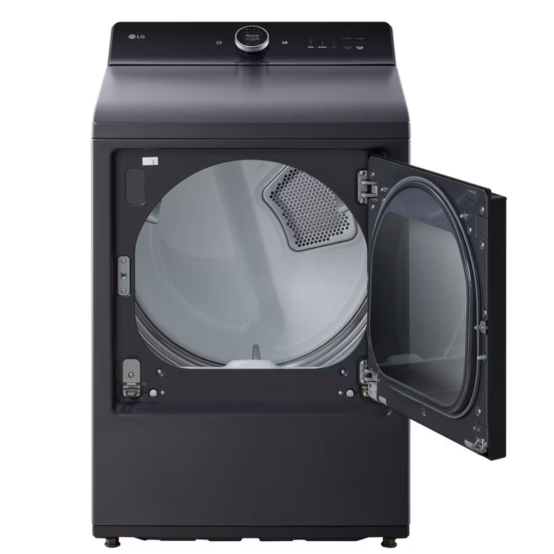LG - 7.3 cu. Ft Electric Dryer With EasyLoad in Graphite - DLEX8600BE