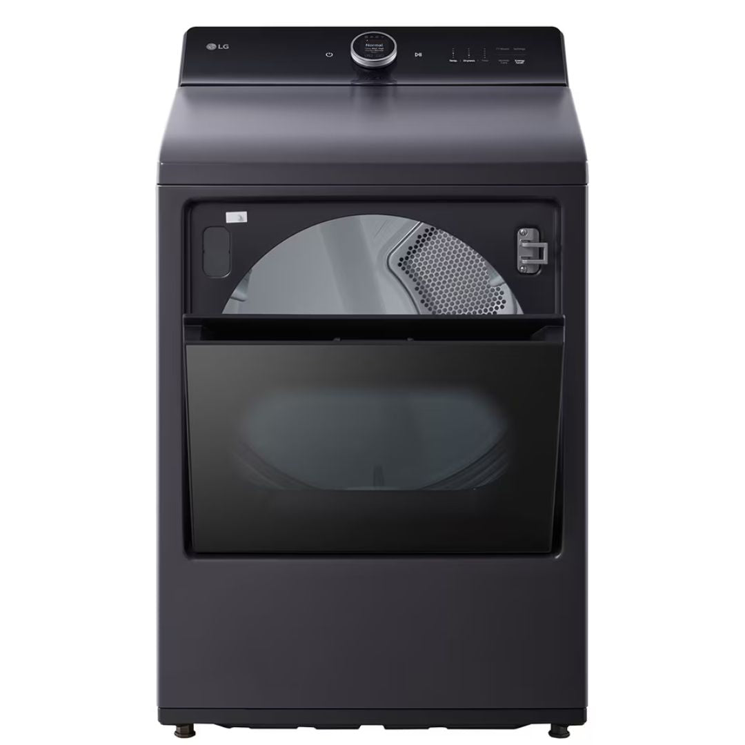 LG - 7.3 cu. Ft Electric Dryer With EasyLoad in Graphite - DLEX8600BE