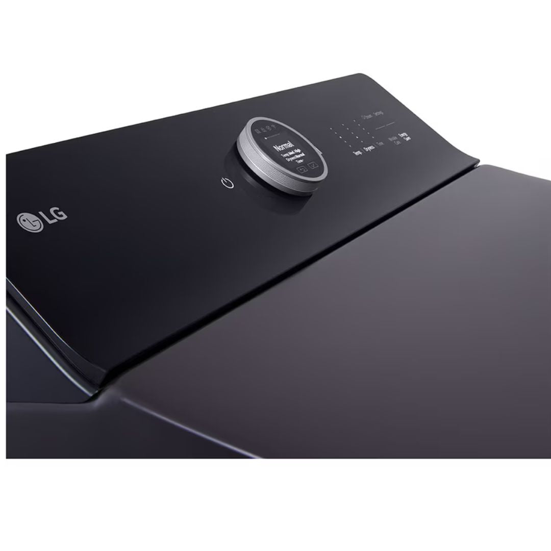 LG - 7.3 cu. Ft Electric Dryer With EasyLoad in Graphite - DLEX8600BE