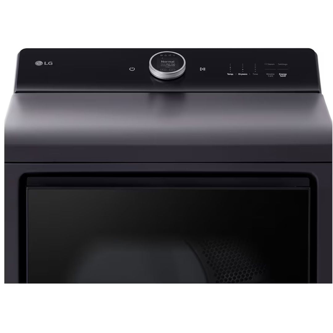 LG - 7.3 cu. Ft Electric Dryer With EasyLoad in Graphite - DLEX8600BE