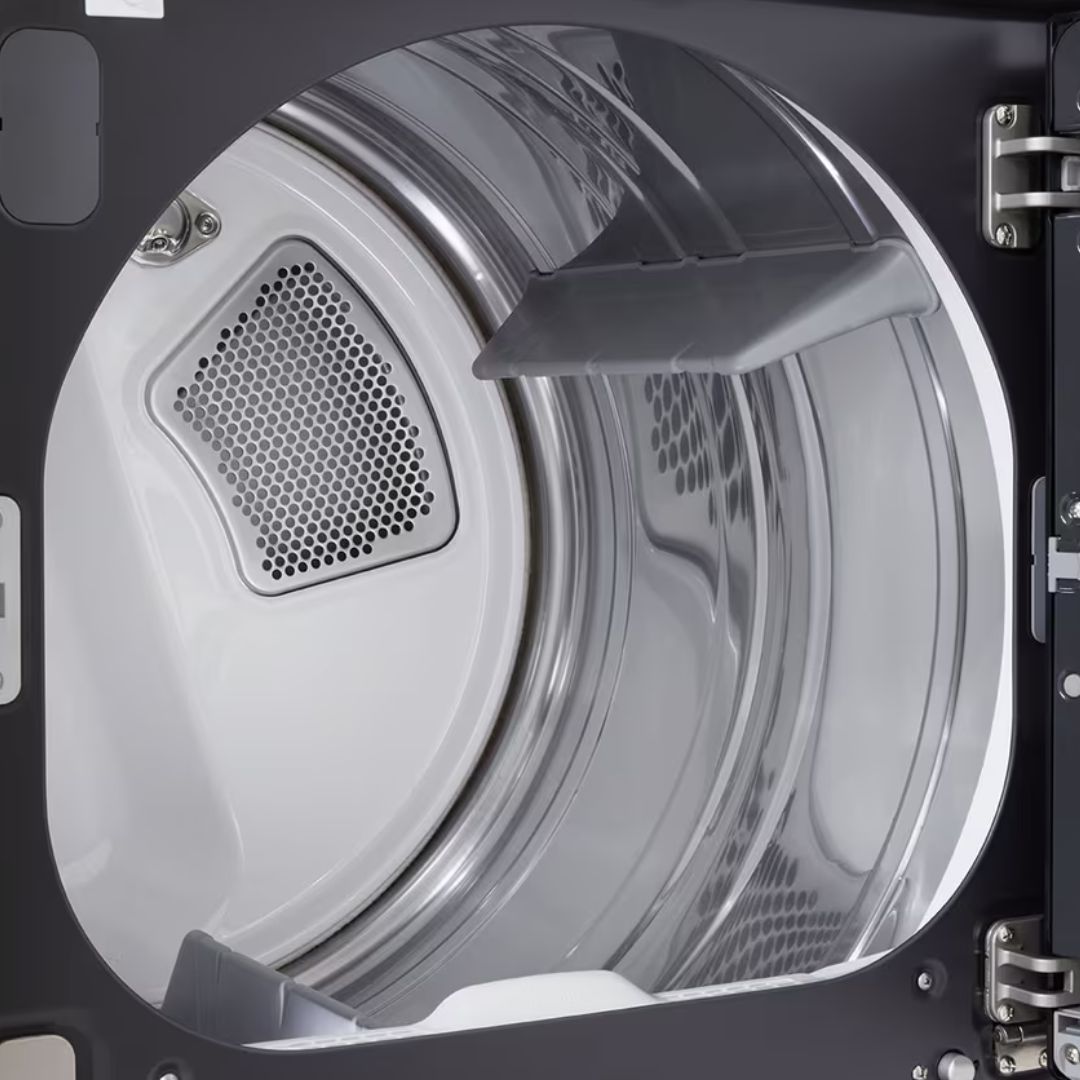 LG - 7.3 cu. Ft Electric Dryer With EasyLoad in Graphite - DLEX8600BE