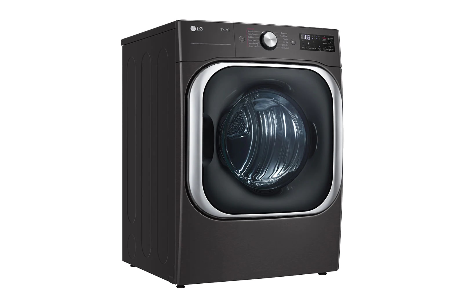 LG - 9.0 cu. Ft Electric Dryer in Black Stainless - DLEX8900B