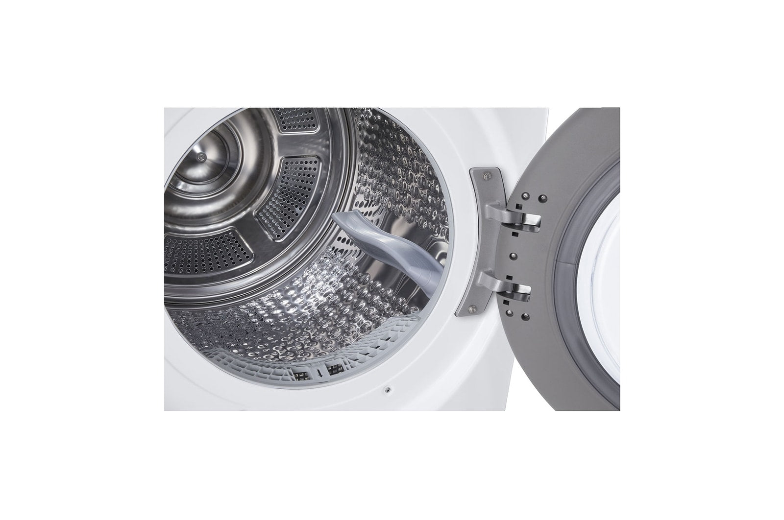 LG - 7.8 cu. Ft Ventless Heat Pump Dryer in White - DLHC3602W