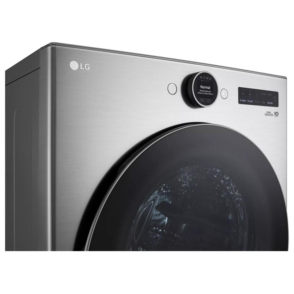 LG - 7.8 cu. Ft Electric Dryer in Graphite - DLHC5502V