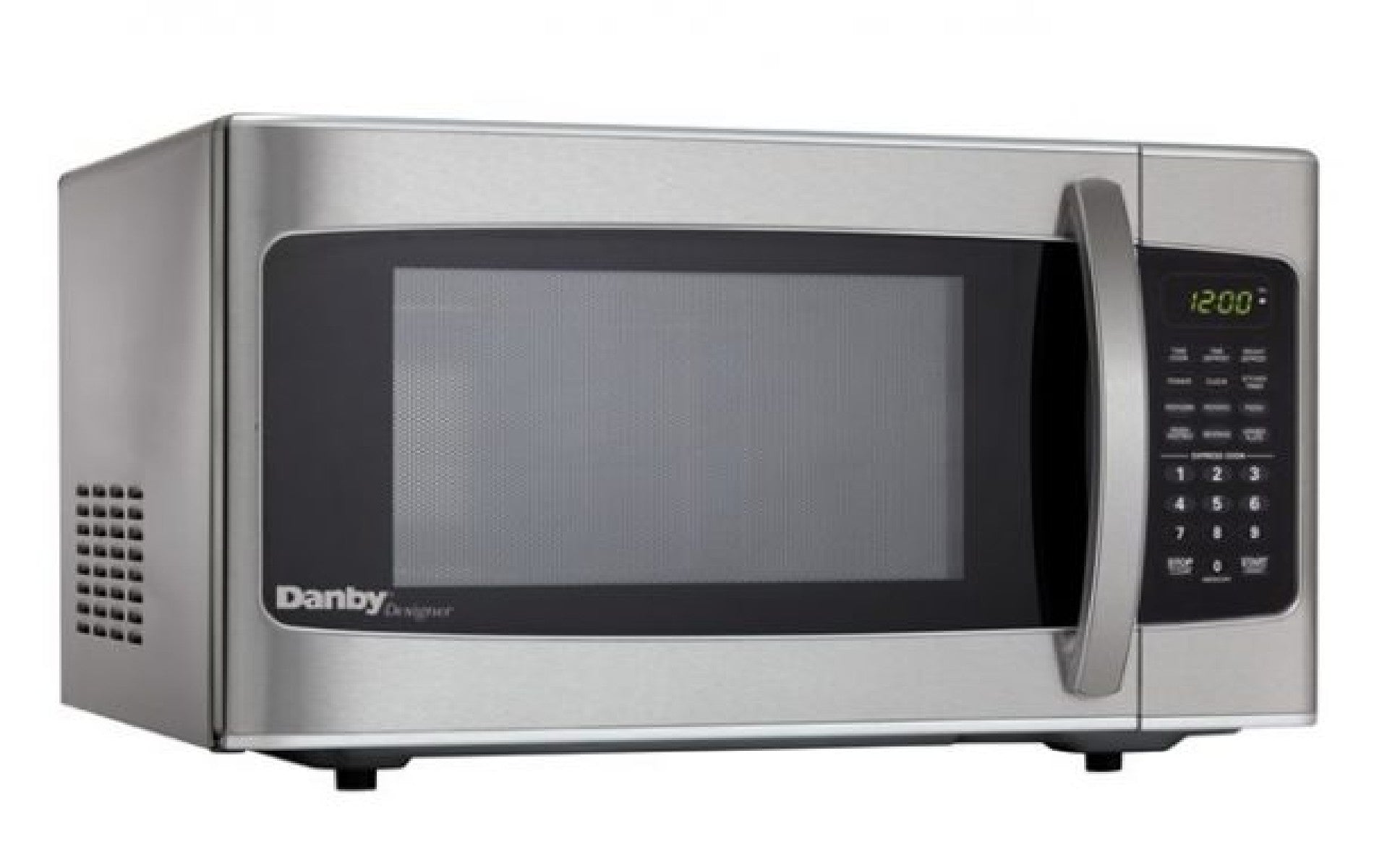 Danby - 1.1 cu. Ft Counter top Microwave in Stainless - DMW111KSSDD