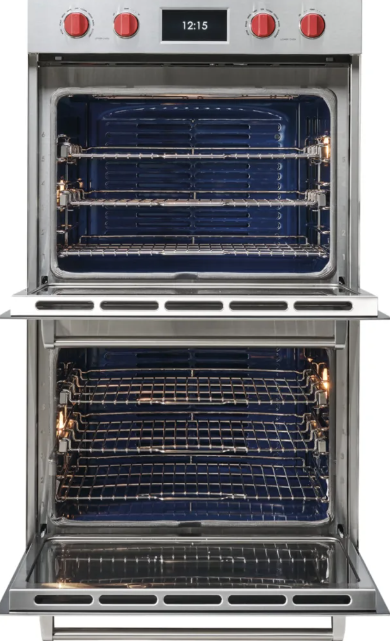 Wolf - 10.2 cu. ft Double Wall Oven in Stainless - DO3050CM/S