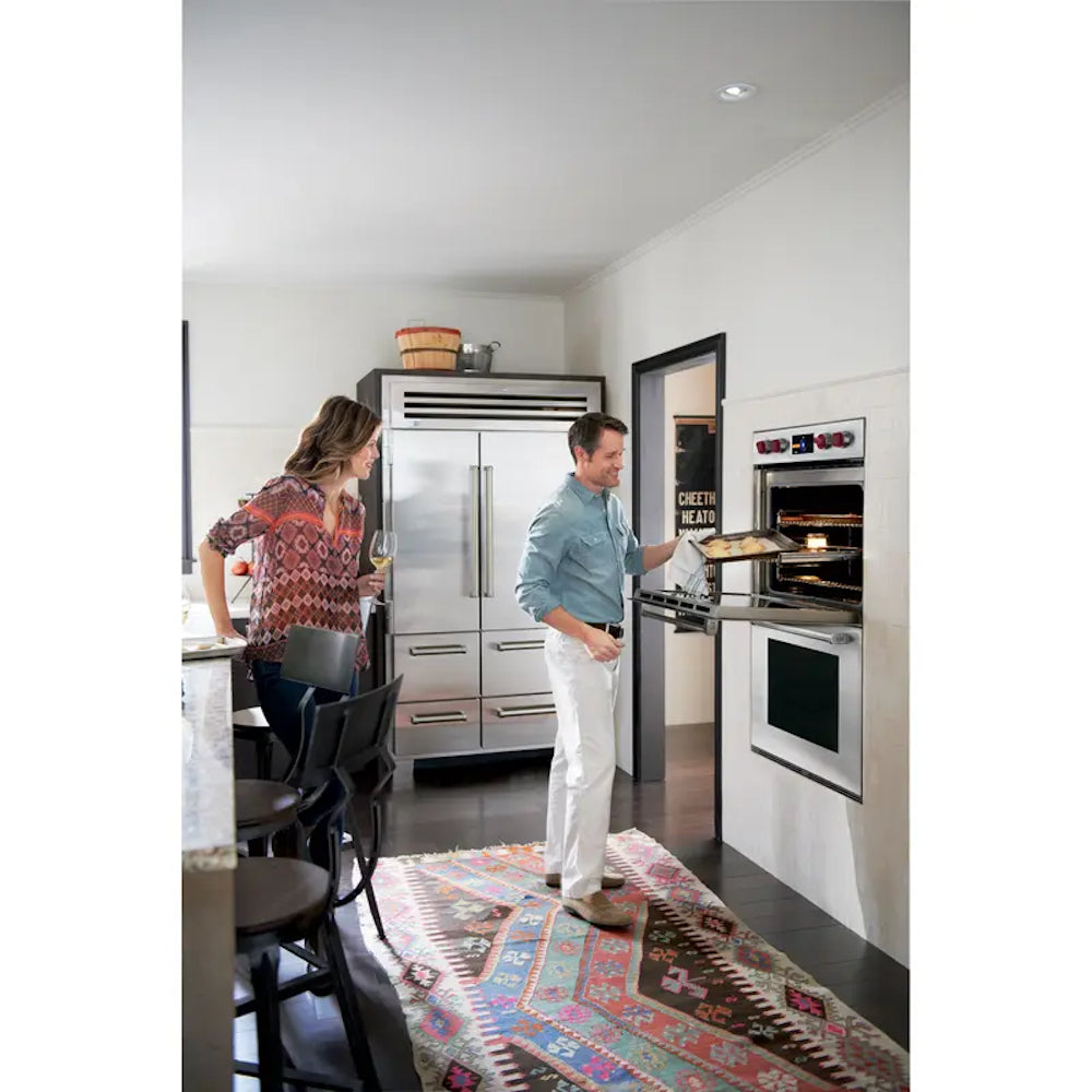 Wolf - 5.1 cu. ft Double Wall Oven in Stainless - DO3050PM/S/P