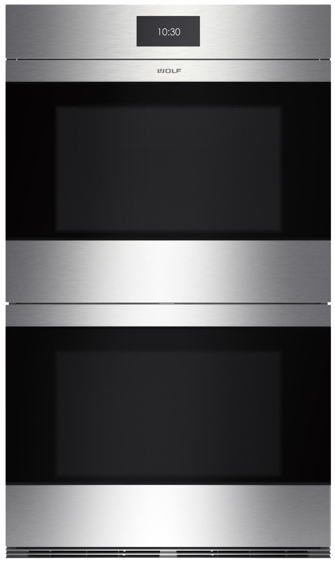 Wolf - 10.2 cu. ft Double Wall Oven in Stainless - DO30CM/S