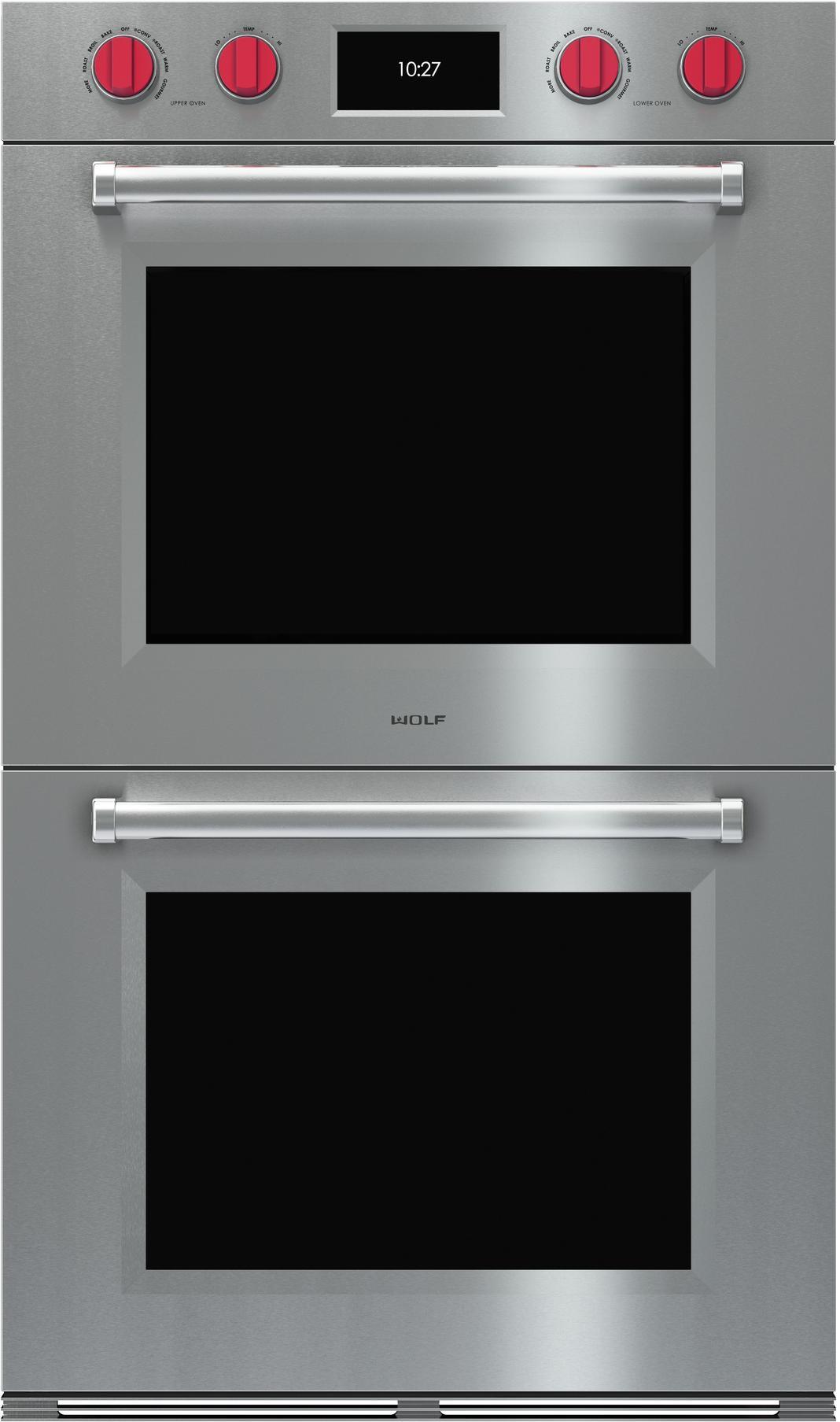 Wolf - 10.2 cu. ft Double Wall Oven in Stainless - DO30PM/S/PH