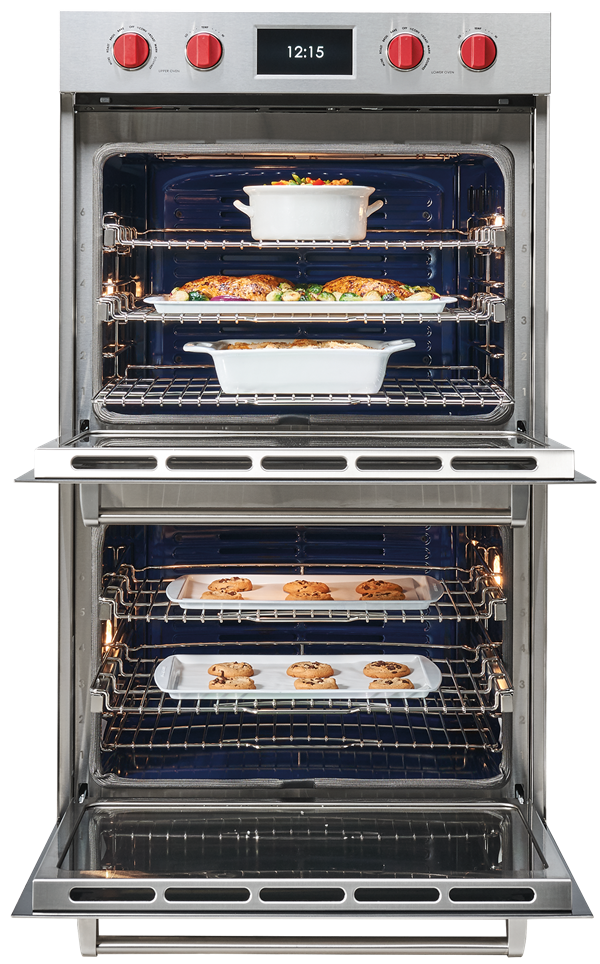 Wolf - 10.2 cu. ft Double Wall Oven in Stainless - DO30PM/S/PH