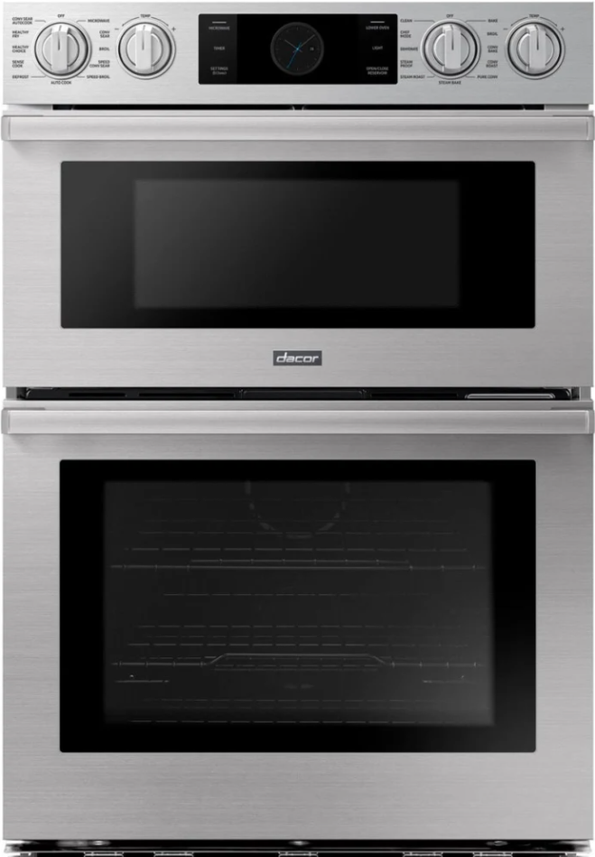 Dacor - 6.7 cu. ft Double Wall Oven in Stainless - DOC30T977DS