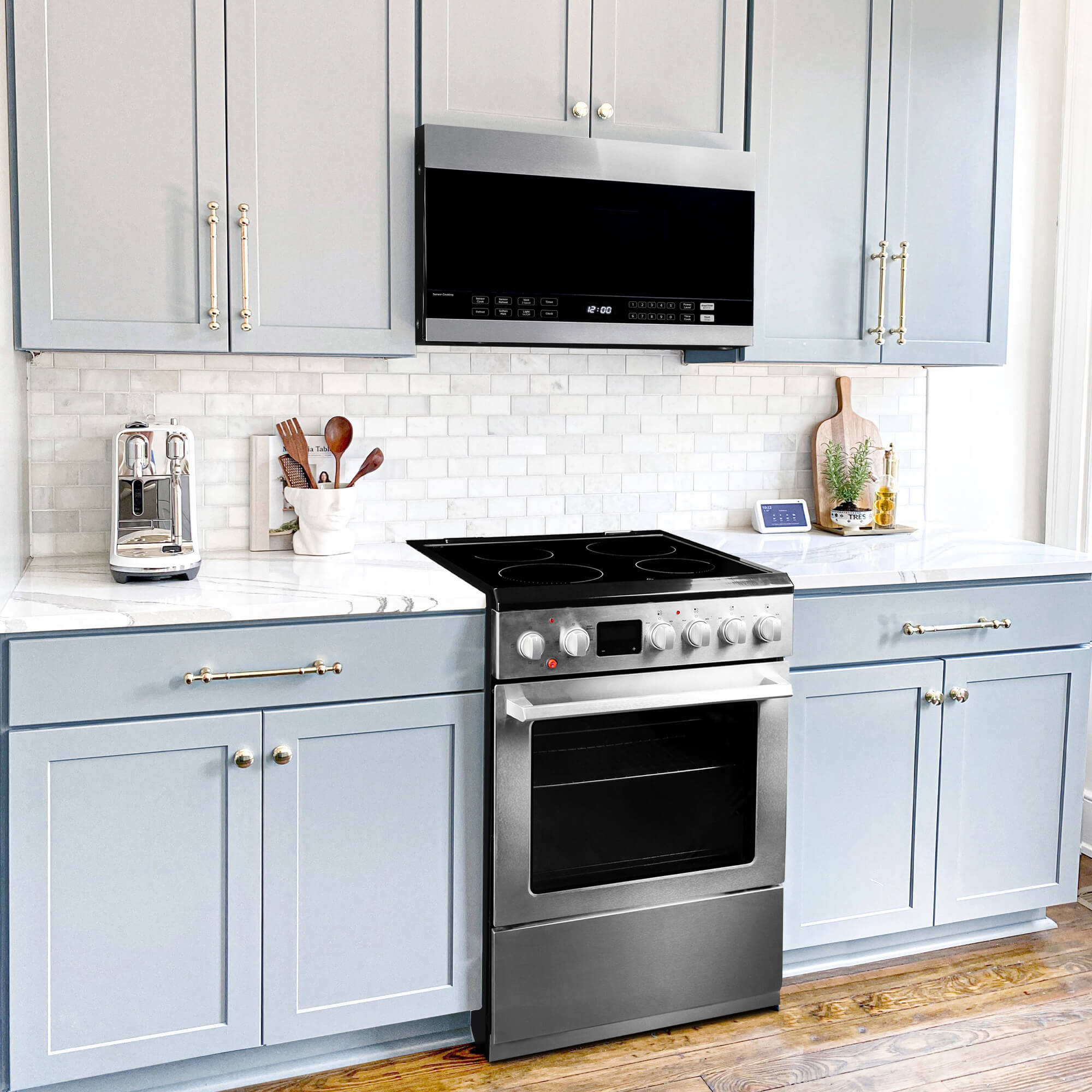 Danby - 1.4 cu. Ft Over the range Microwave in Stainless - DOM014401G1