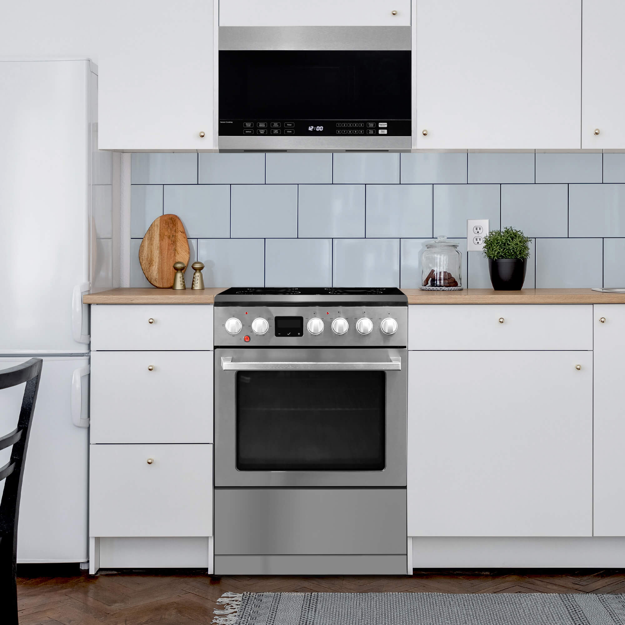 Danby - 1.4 cu. Ft Over the range Microwave in Stainless - DOM014401G1