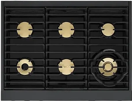 Dacor - 4.8 cu. ft Dual Fuel Range in Graphite Stainless - DOP36C86DLM