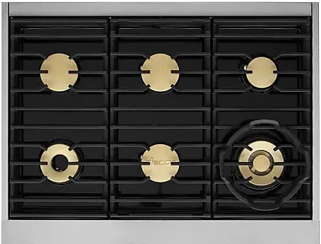 Dacor - 4.8 cu. ft Dual Fuel Range in Stainless - DOP36C86DLS