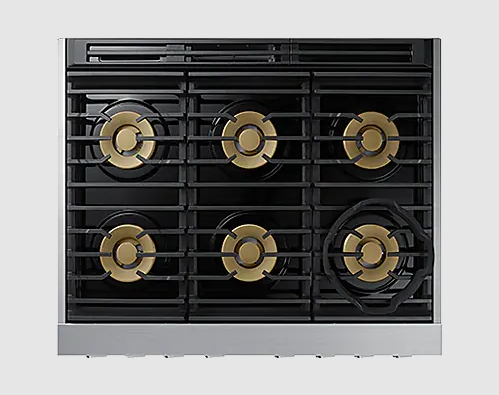Dacor - 6.3 cu. ft Dual Fuel Range in Stainless - DOP36T86DLS