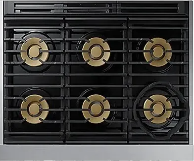 Dacor - 5.9 cu. ft Gas Range in Stainless - DOP36T86GLS
