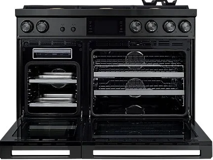 Dacor - 6.4 cu. ft Dual Fuel Range in Graphite Stainless - DOP48C86DLM