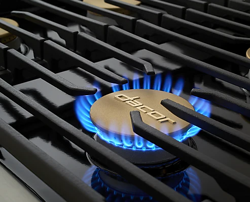 Dacor - 6.4 cu. ft Dual Fuel Range in Stainless - DOP48C86DLS