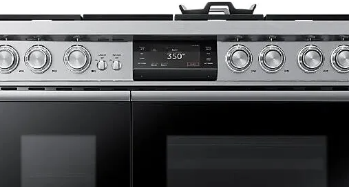 Dacor - 4.8 cu. ft Dual Fuel Range in Silver - DOP48C96DLS