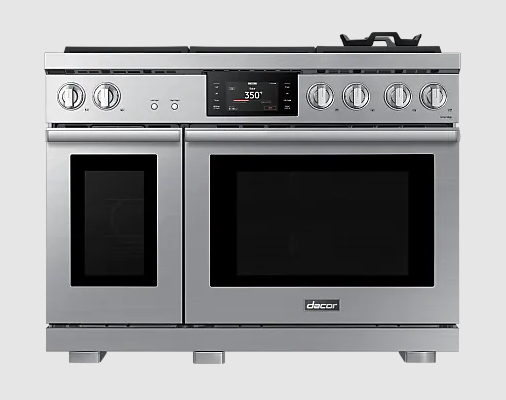 Dacor - 5.4 cu. ft Gas Range in Stainless - DOP48T960GS