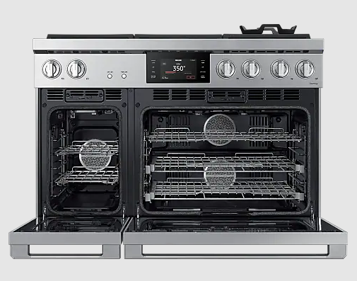Dacor - 5.4 cu. ft Gas Range in Stainless - DOP48T960GS