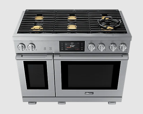 Dacor - 5.4 cu. ft Gas Range in Stainless - DOP48T960GS