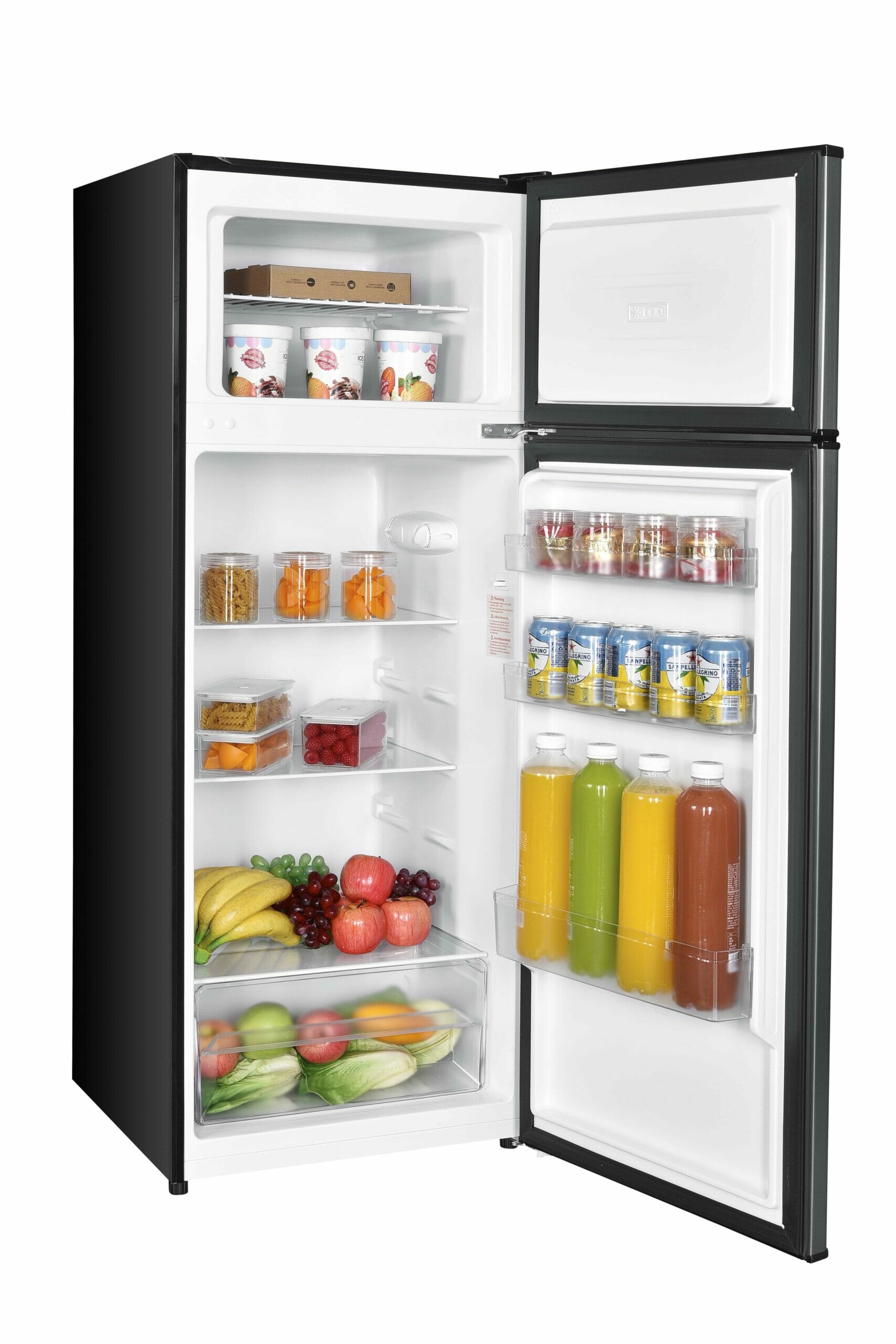 Danby - 21.44 Inch 7.4 cu. ft Top Mount Refrigerator in Stainless - DPF074B2BSLDB-6