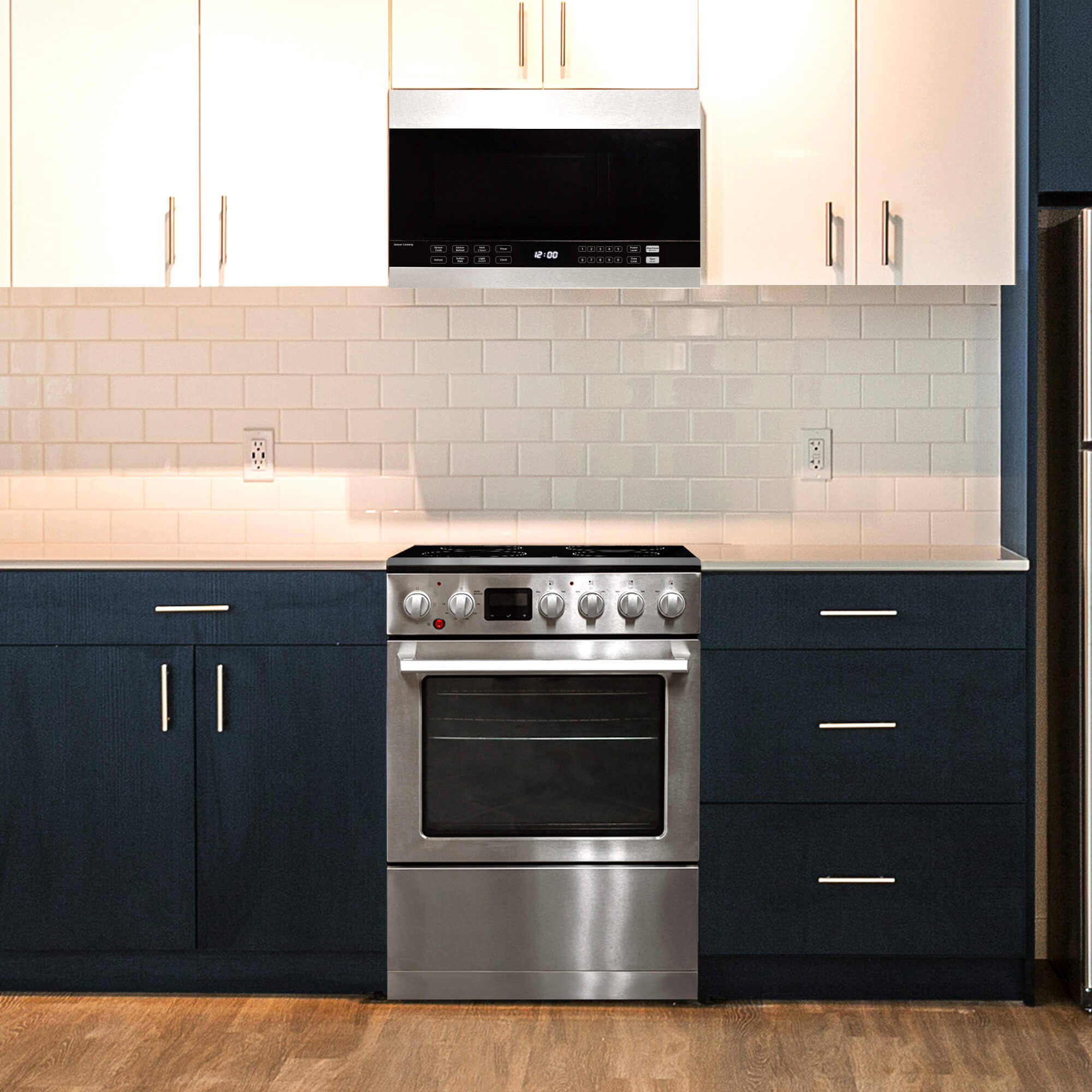 Danby - 5.7 cu. ft Electric Range in Stainless - DRCA240BSSC