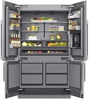 Dacor - 48 Inch 27.7 cu. ft French Door Refrigerator in Panel Ready (Open Box) - DRF487500AP