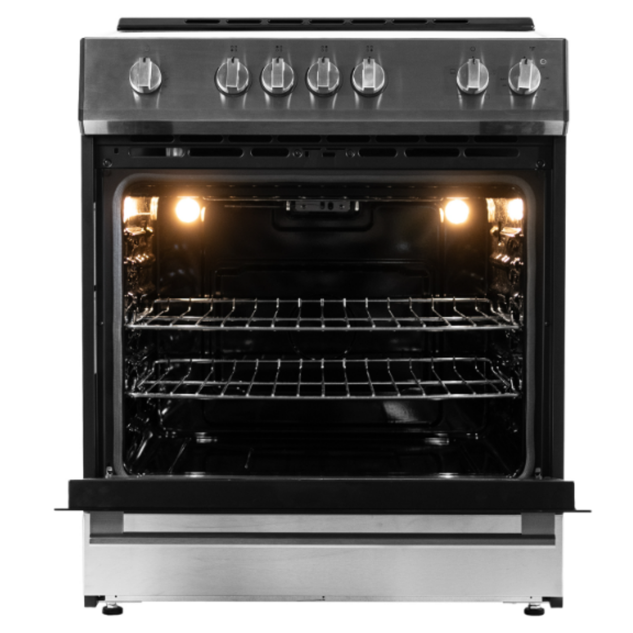 Danby - 5 cu. ft Electric Range in Stainless - DRRM300BSSC