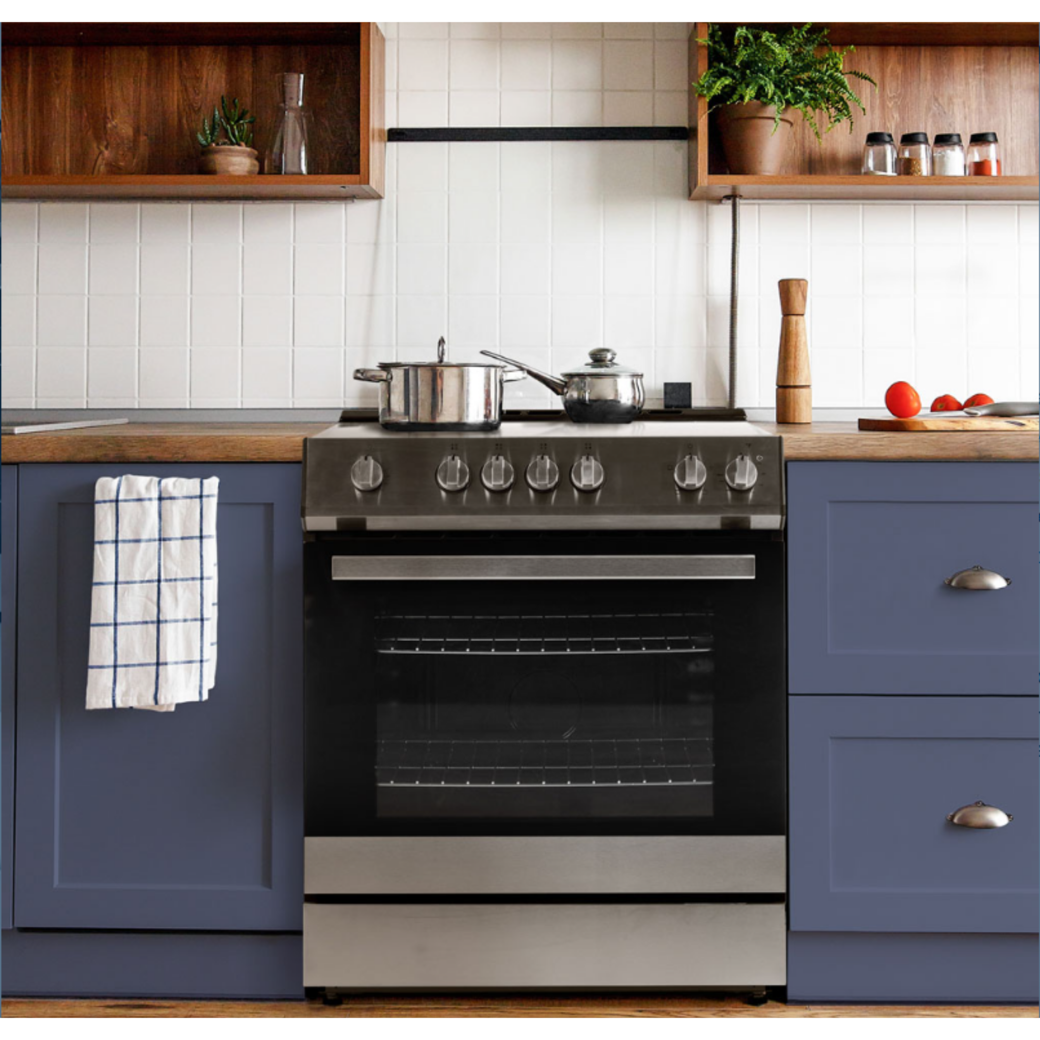 Danby - 5 cu. ft Electric Range in Stainless - DRRM300BSSC