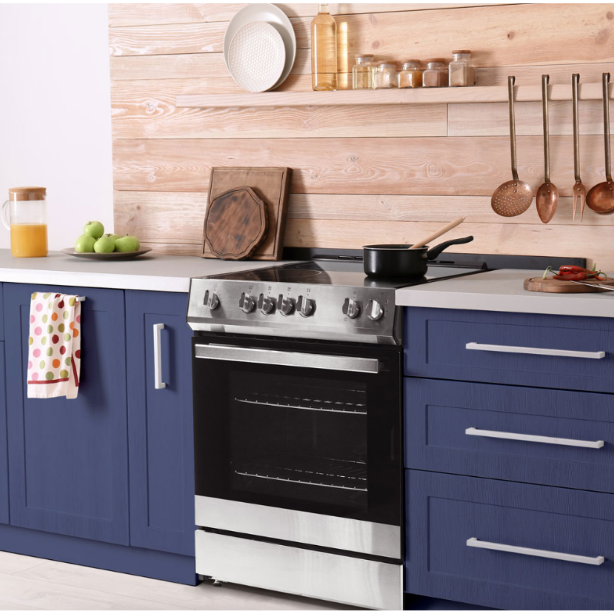 Danby - 5 cu. ft Electric Range in Stainless - DRRM300BSSC