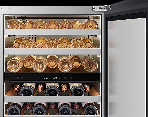 Dacor - 23.75 Inch 4.7 cu. ft Wine Fridge Refrigerator in Stainless - DRW24G7500APDA