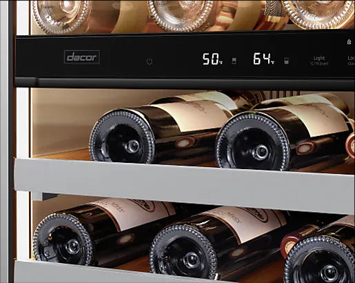 Dacor - 23.75 Inch 4.7 cu. ft Wine Fridge Refrigerator in Stainless - DRW24G7500APDA