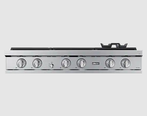 Dacor - 47.875 Inch Gas Cooktop in Graphite Stainless - DTT48T960GM