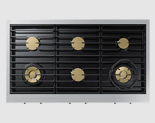 Dacor - 47.875 Inch Gas Cooktop in Graphite Stainless - DTT48T960GM