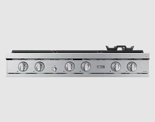 Dacor - 47.875 Inch Gas Cooktop in Stainless - DTT48T960GS