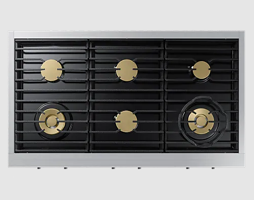 Dacor - 47.875 Inch Gas Cooktop in Stainless - DTT48T960GS