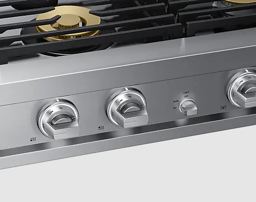 Dacor - 47.875 Inch Gas Cooktop in Stainless - DTT48T960GS