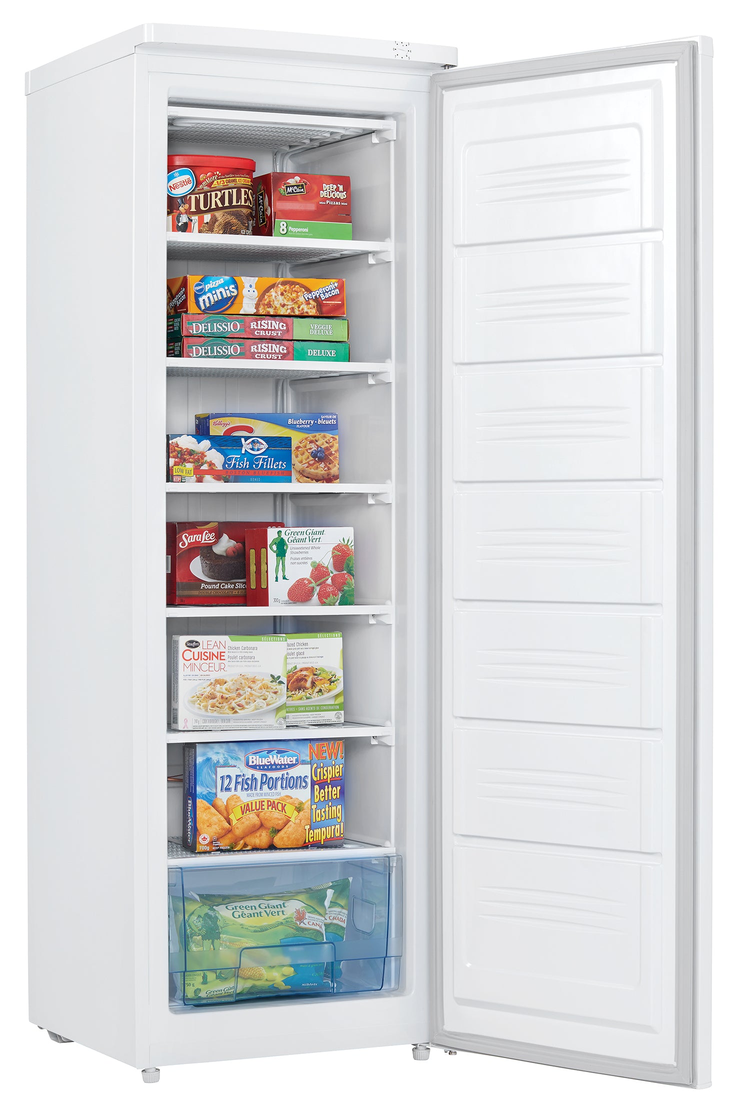 Danby - 7.1 cu. Ft Upright Freezer in White - DUF071A3WDB