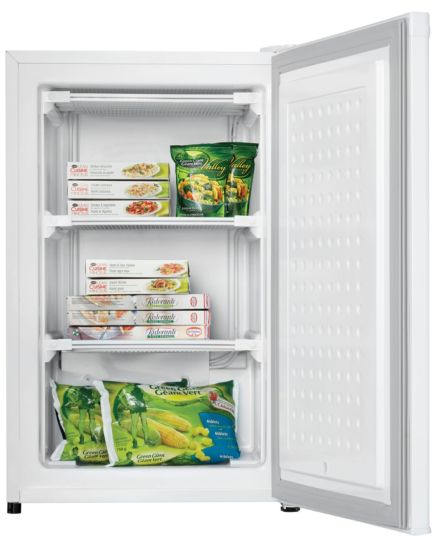 Danby - 3.2 cu. Ft Upright Freezer in White - DUFM032A3WDB