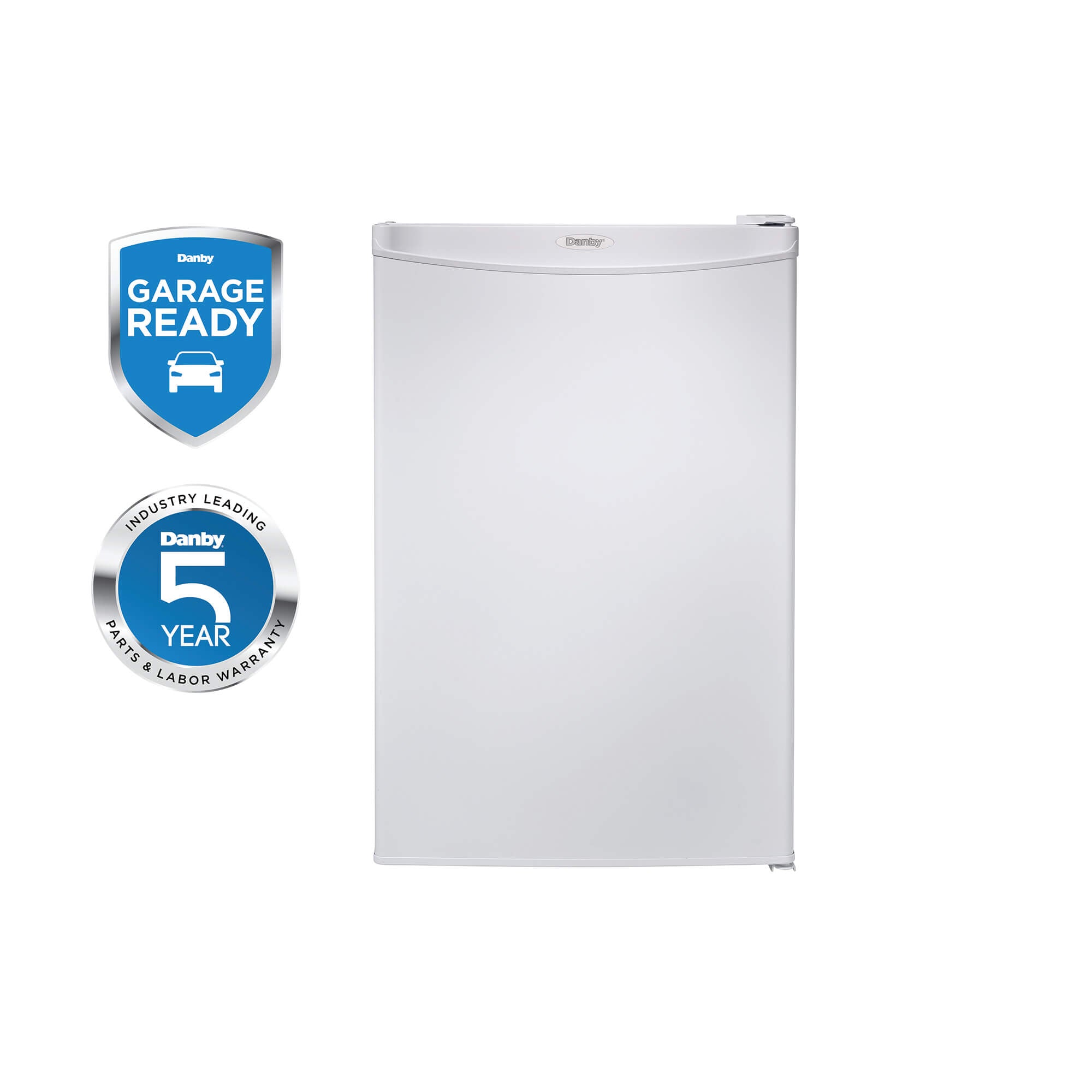 Danby - 3.2 cu. Ft Upright Freezer in White - DUFM032A3WDB