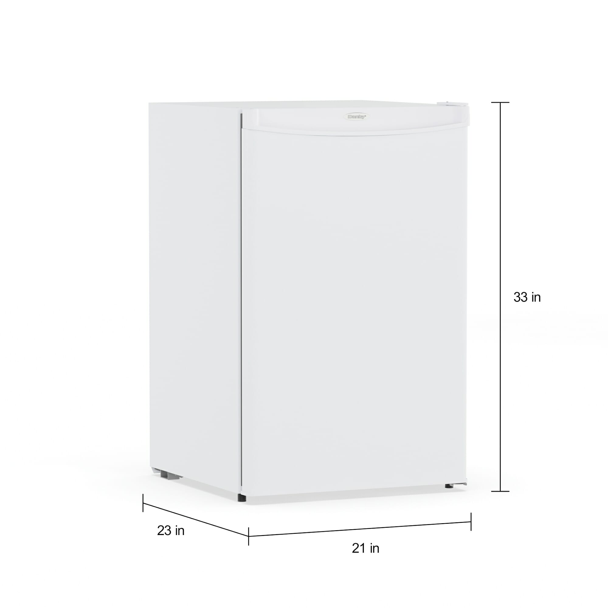 Danby - 3.2 cu. Ft Upright Freezer in White - DUFM032A3WDB