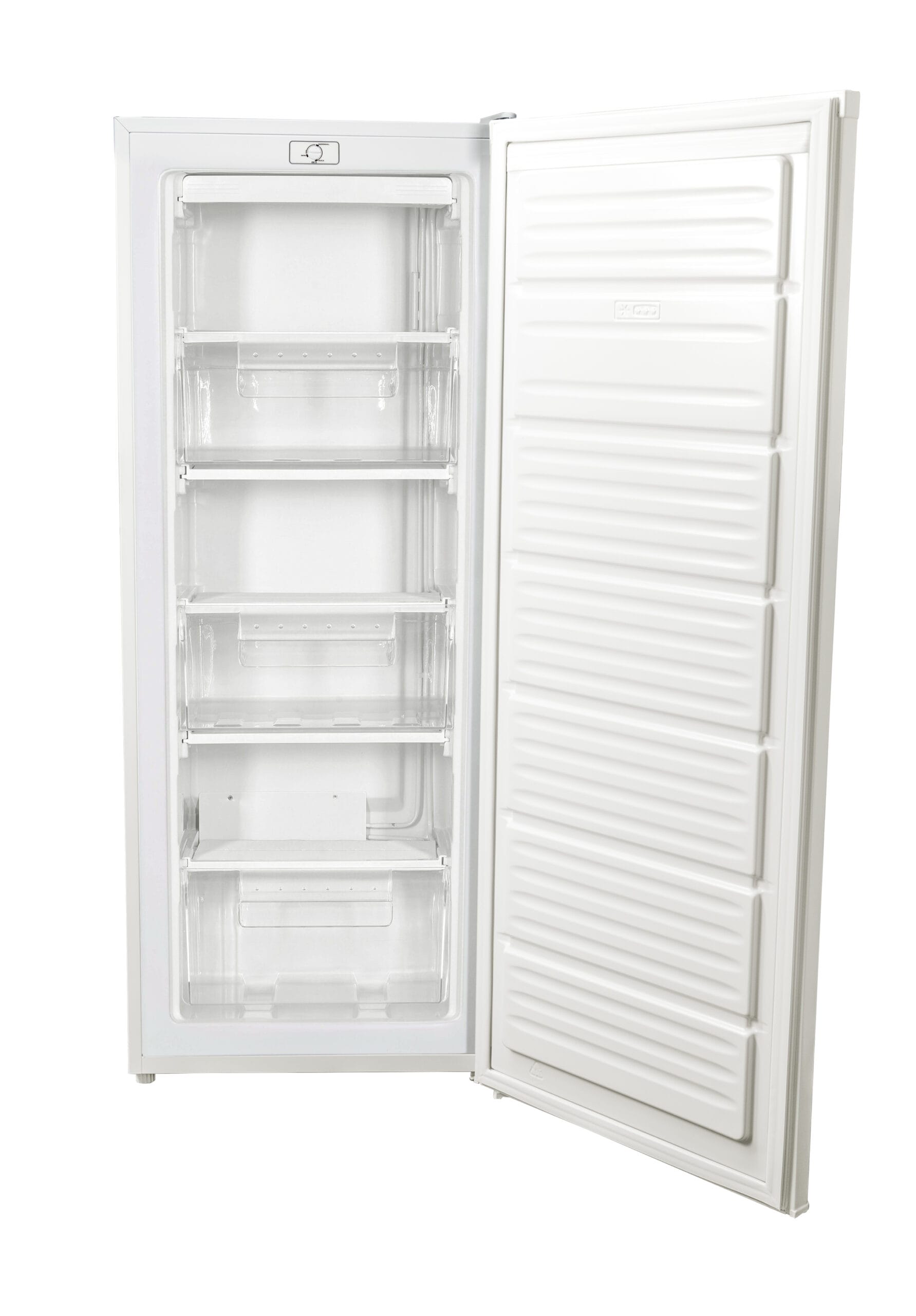 Danby - 6 cu. Ft Upright Freezer in White - DUFM060B2WDB